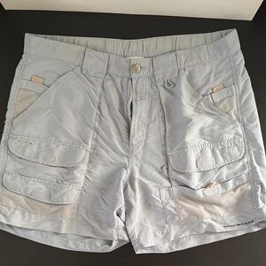 Columbia Gray Cargo Shorts with Comfortable Fit